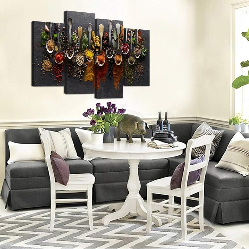 Colorful Spice Kitchen Wall Art
