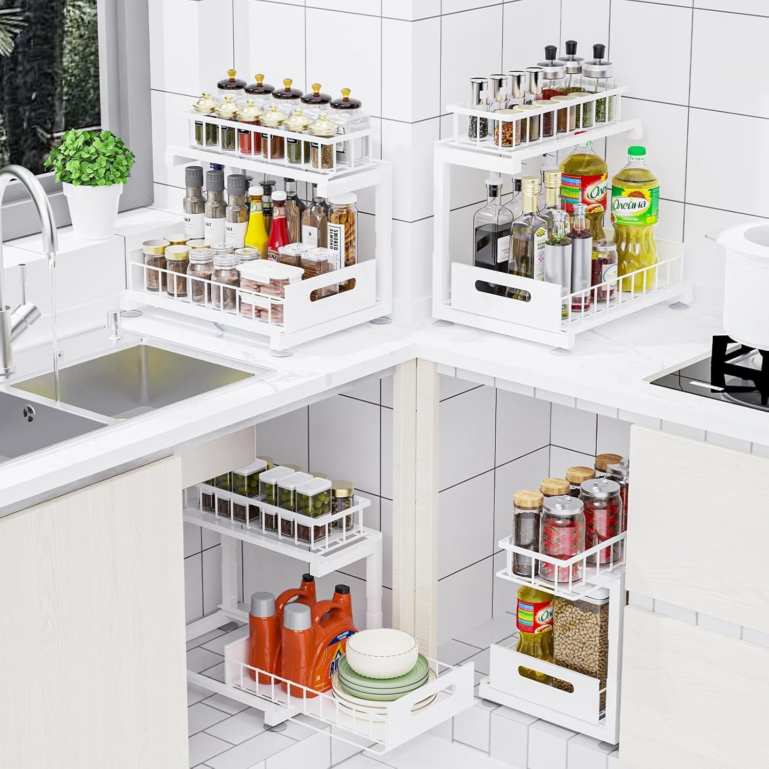 Under Sink Organizer, Heavy Duty Metal - Image 4