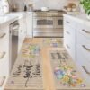 Vaukki Boho Kitchen Rug Sets 3 Pieces