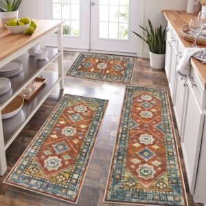 Alternative view of HEBE Boho Kitchen Rug Sets 3