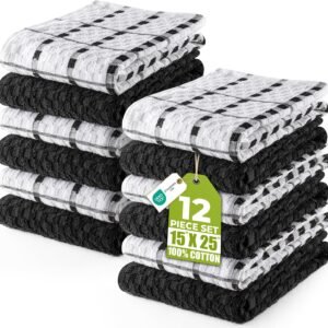 Alternative view of Kitchen Towels 12 Pack